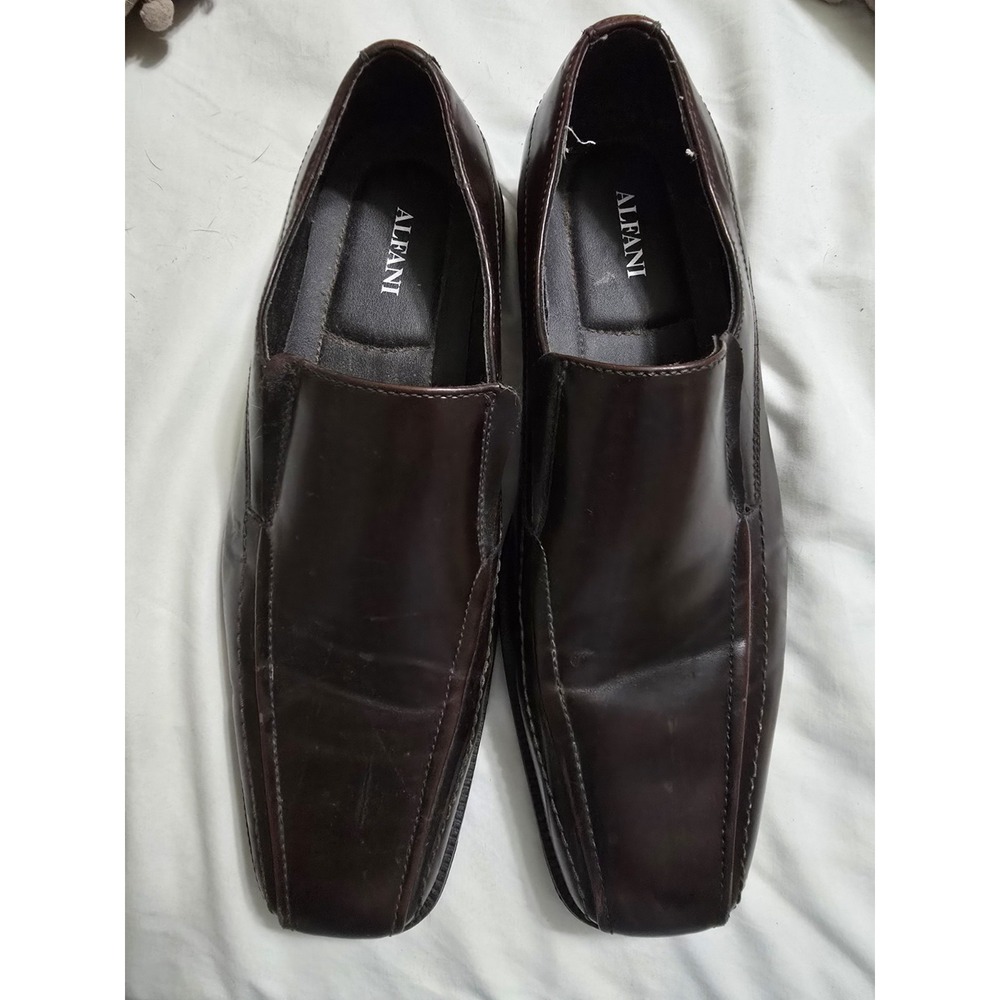 Alfani Ascher Mens‎ Sz 11M Slip on Loafer Brown